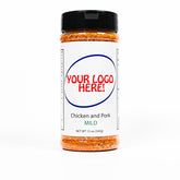 Chicken and Pork Rub Mild - Black Lid